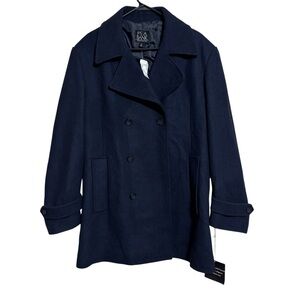 Jos A Bank NWT Mens Wool Pea Coat size XL